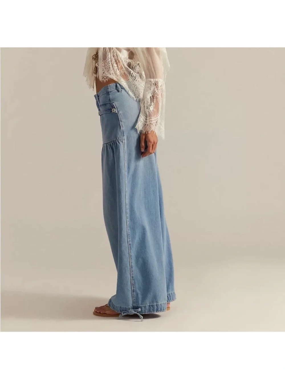 Free People Lotus Balloon Jeans